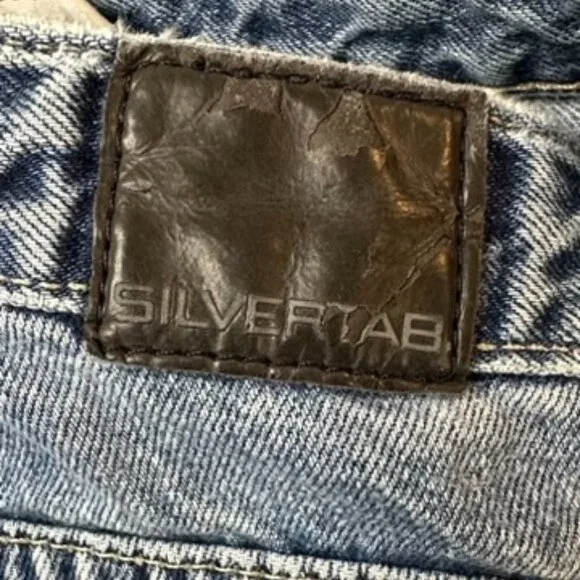 Vintage Y2K Levi’s Silvertab Low Dip flare jeans Women’s 9M - Picture 10 of 16